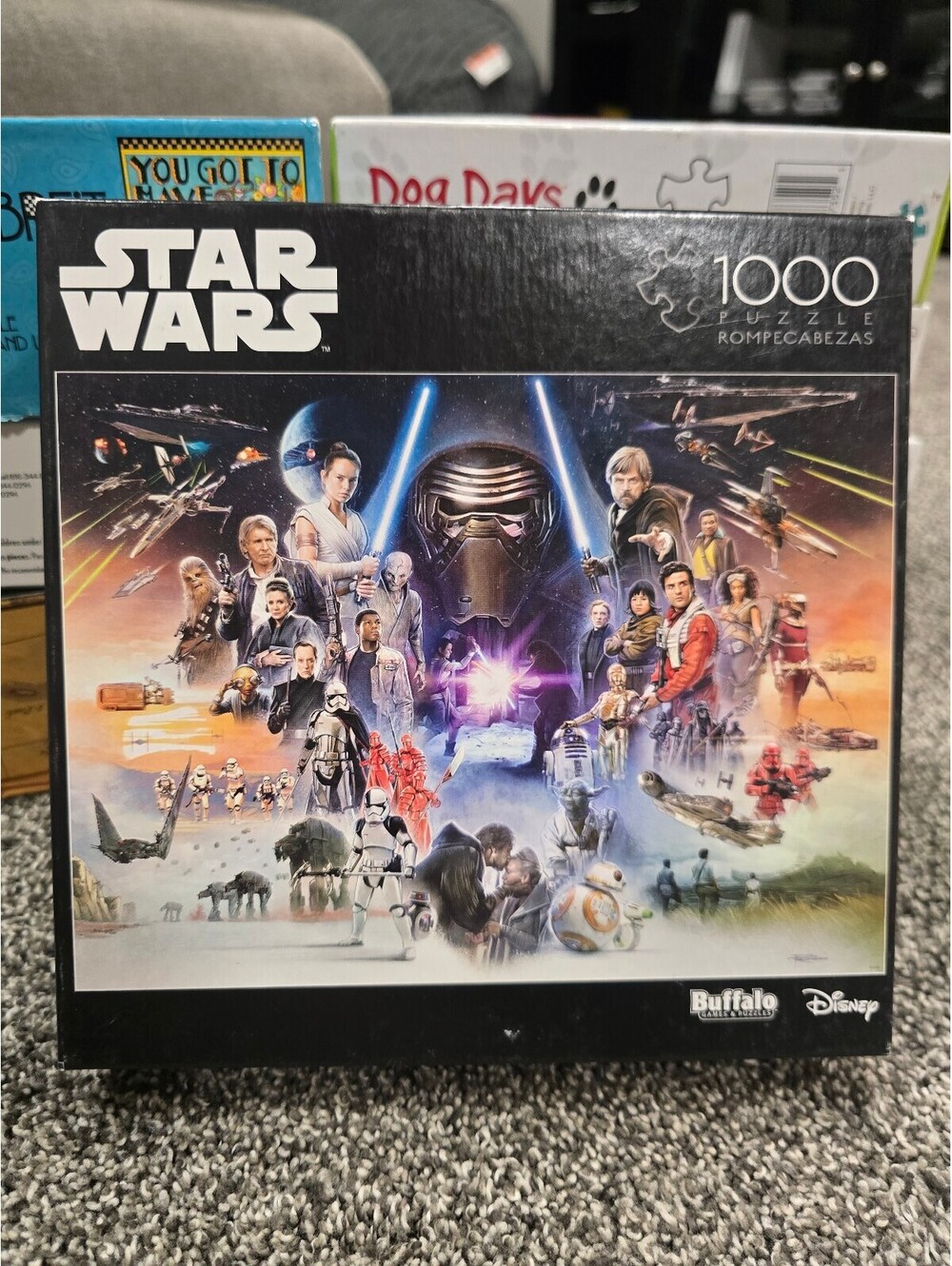 Star Wars 1000-Piece Jigsaw Puzzle by Buffalo Disney